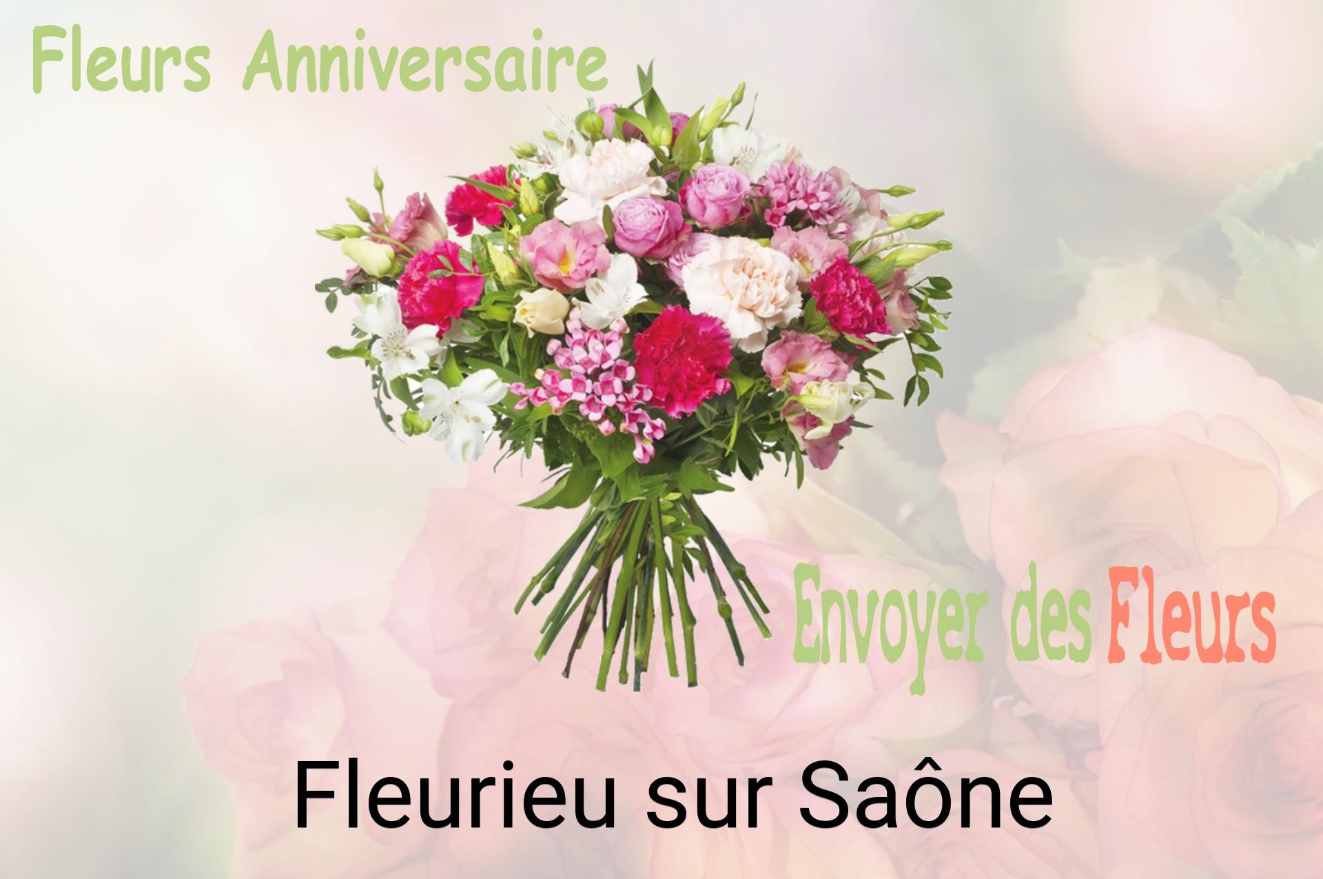 Bouquet de fleurs d’anniversaire livré à Fleurieu-sur-Saône