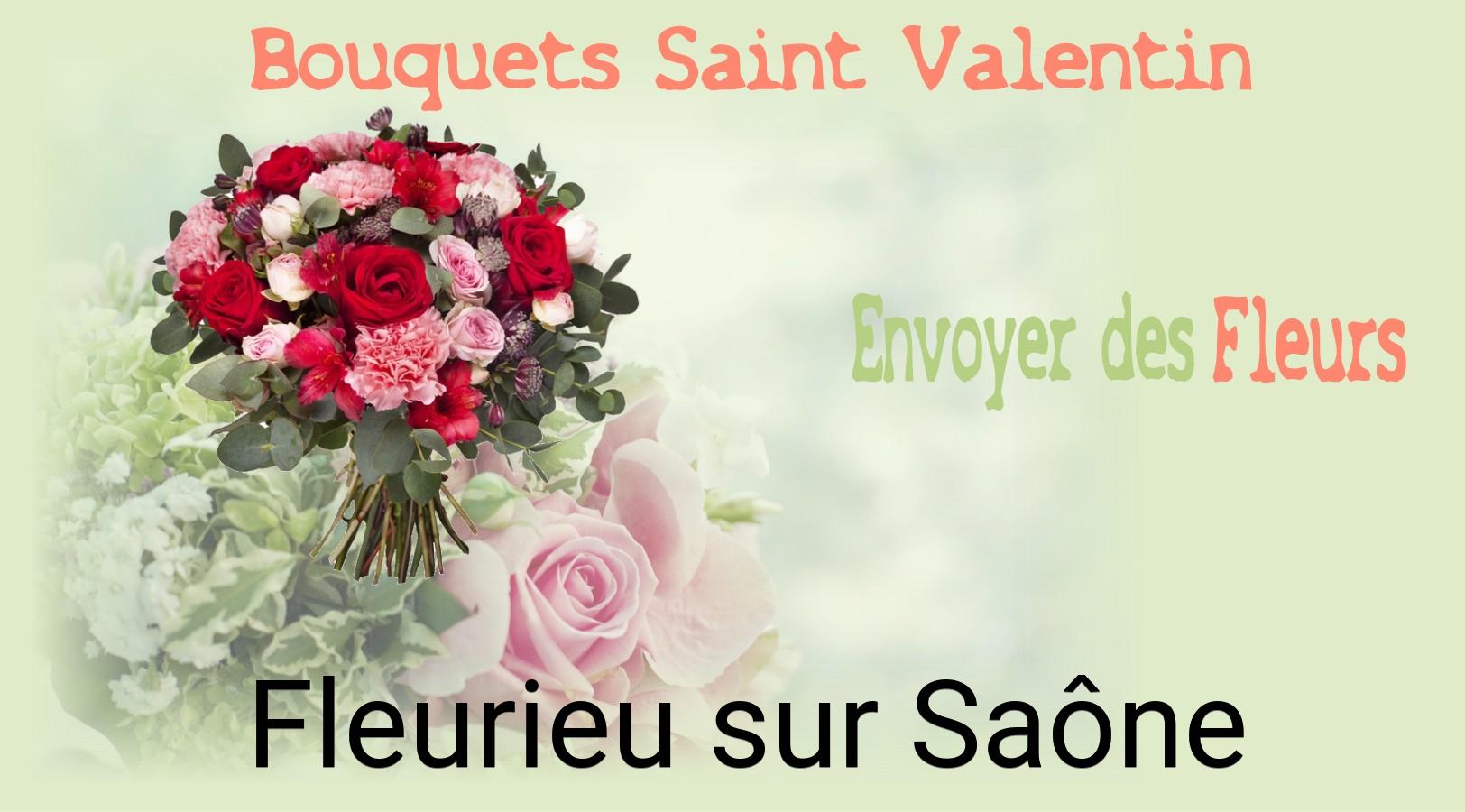 Roses de Saint-Valentin livrées à Fleurieu-sur-Saône